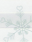 Plissee Snowflower 1120vs Detailansicht