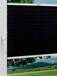 Plissee Krepp Dark Comfort 979vs Fensteransicht