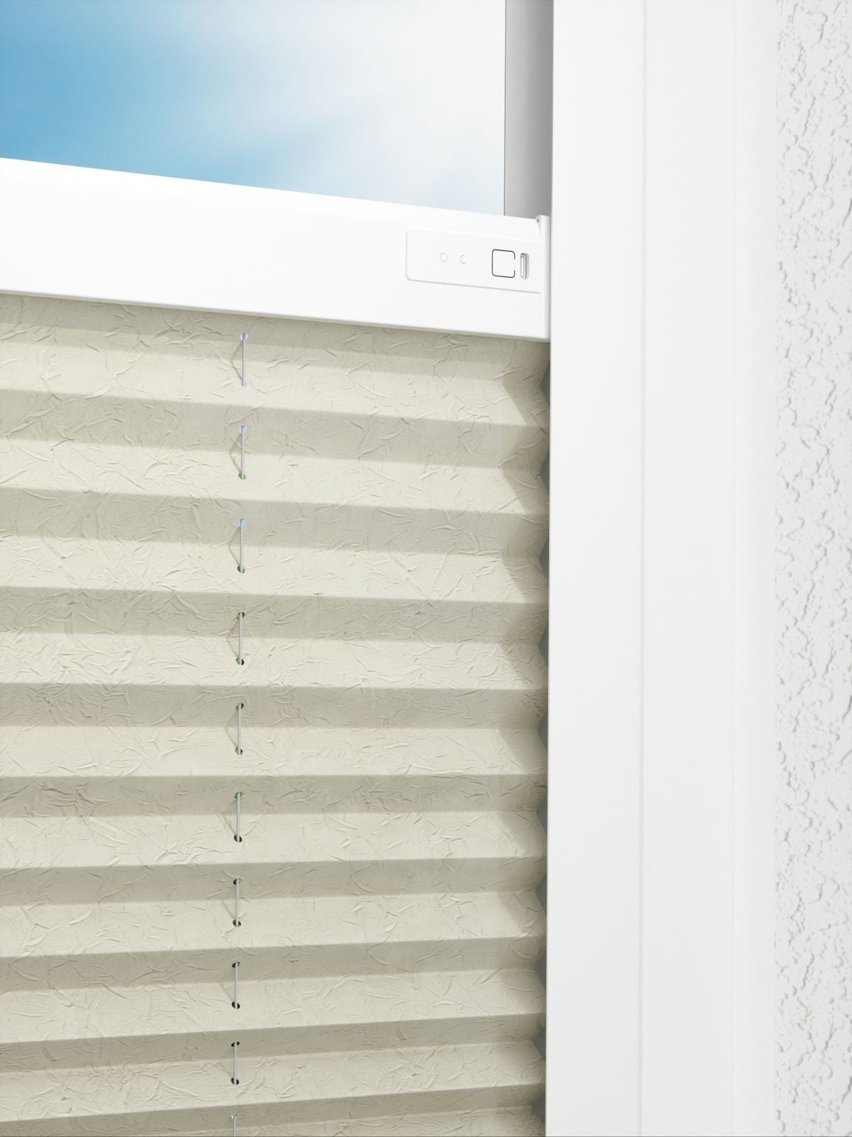 Detailansicht LYSEL HOME Plissee 129A Alva Crush