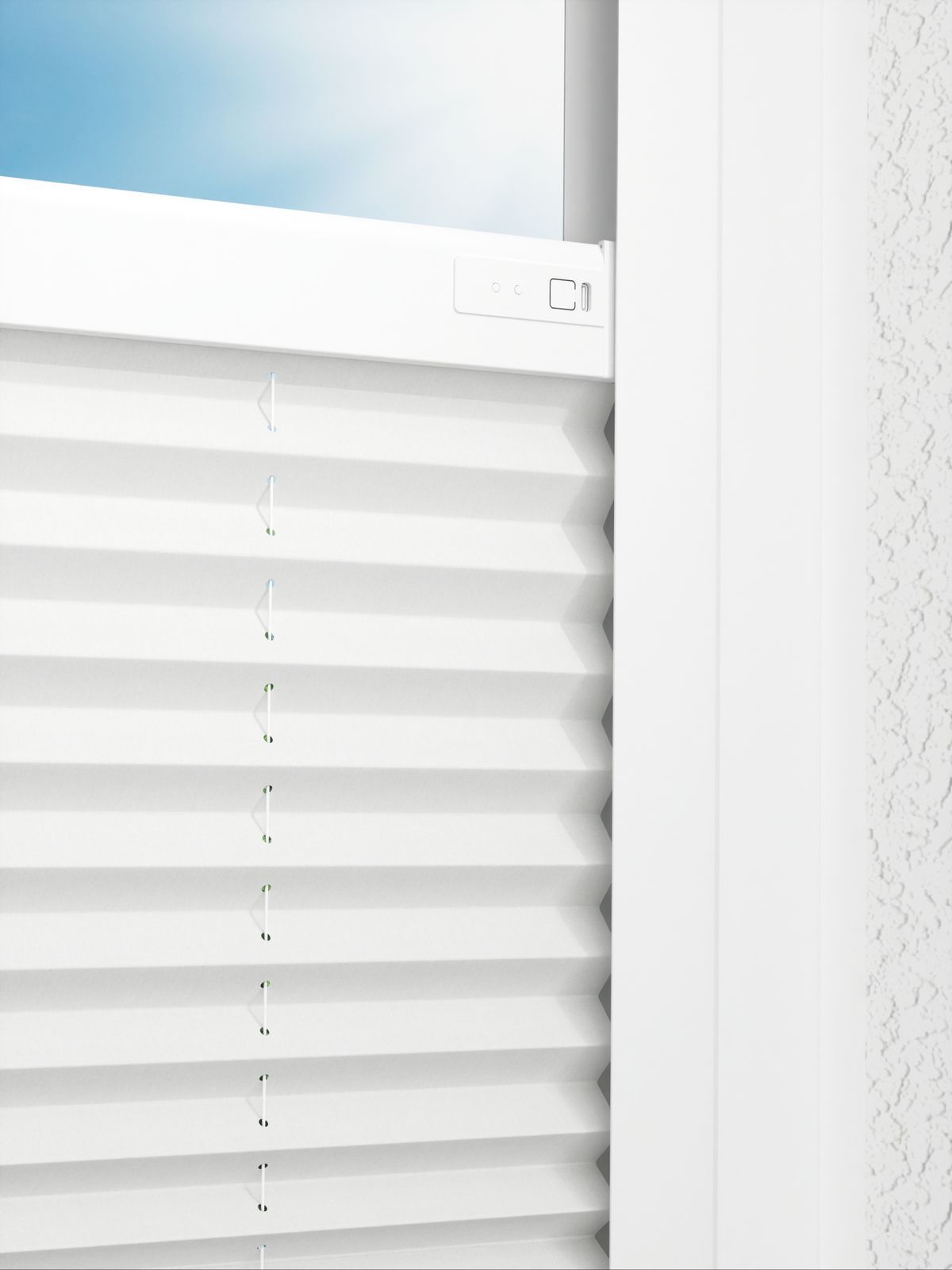 Detailansicht LYSEL HOME Plissee 121A Nilla BO