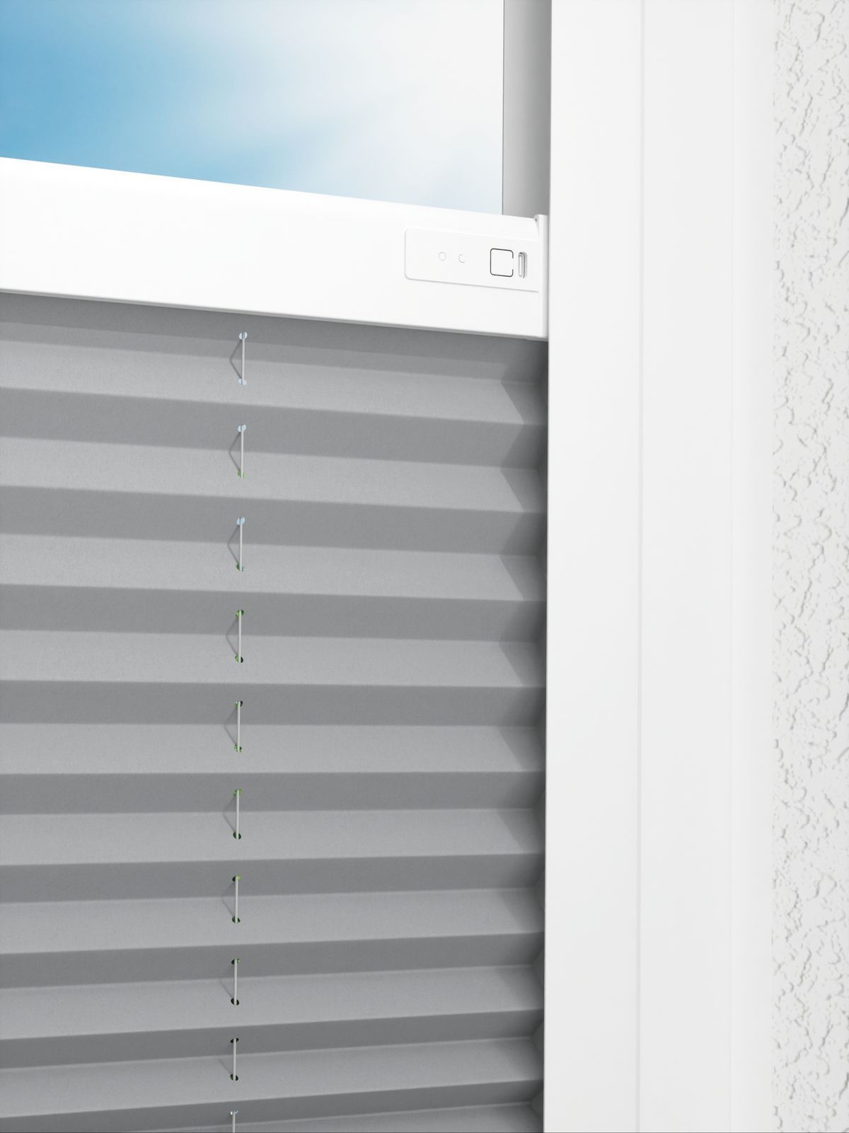 Detailansicht LYSEL HOME Plissee 218A Nilla BO