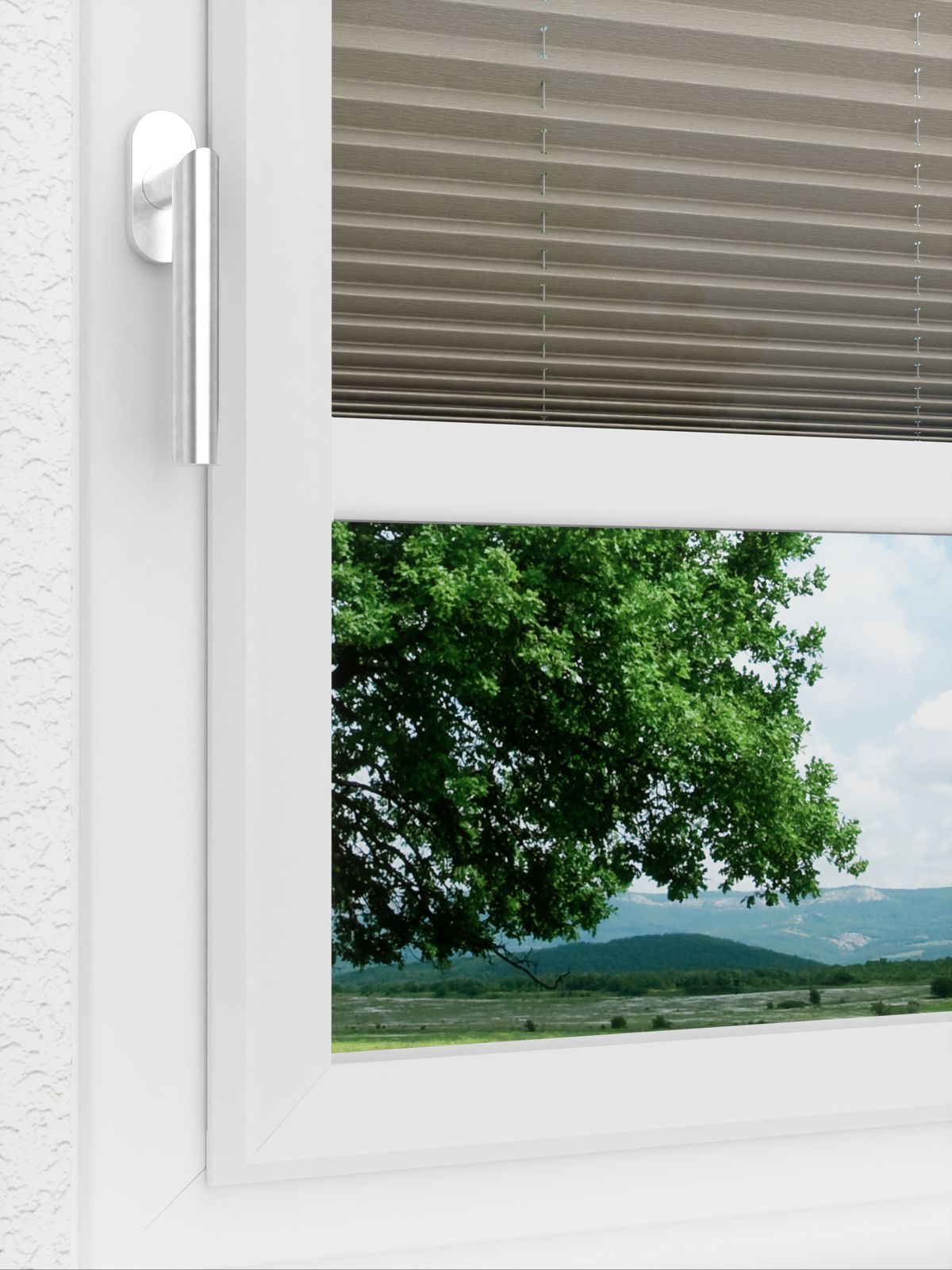 Detailansicht LYSEL HOME Plissee 304A Linn