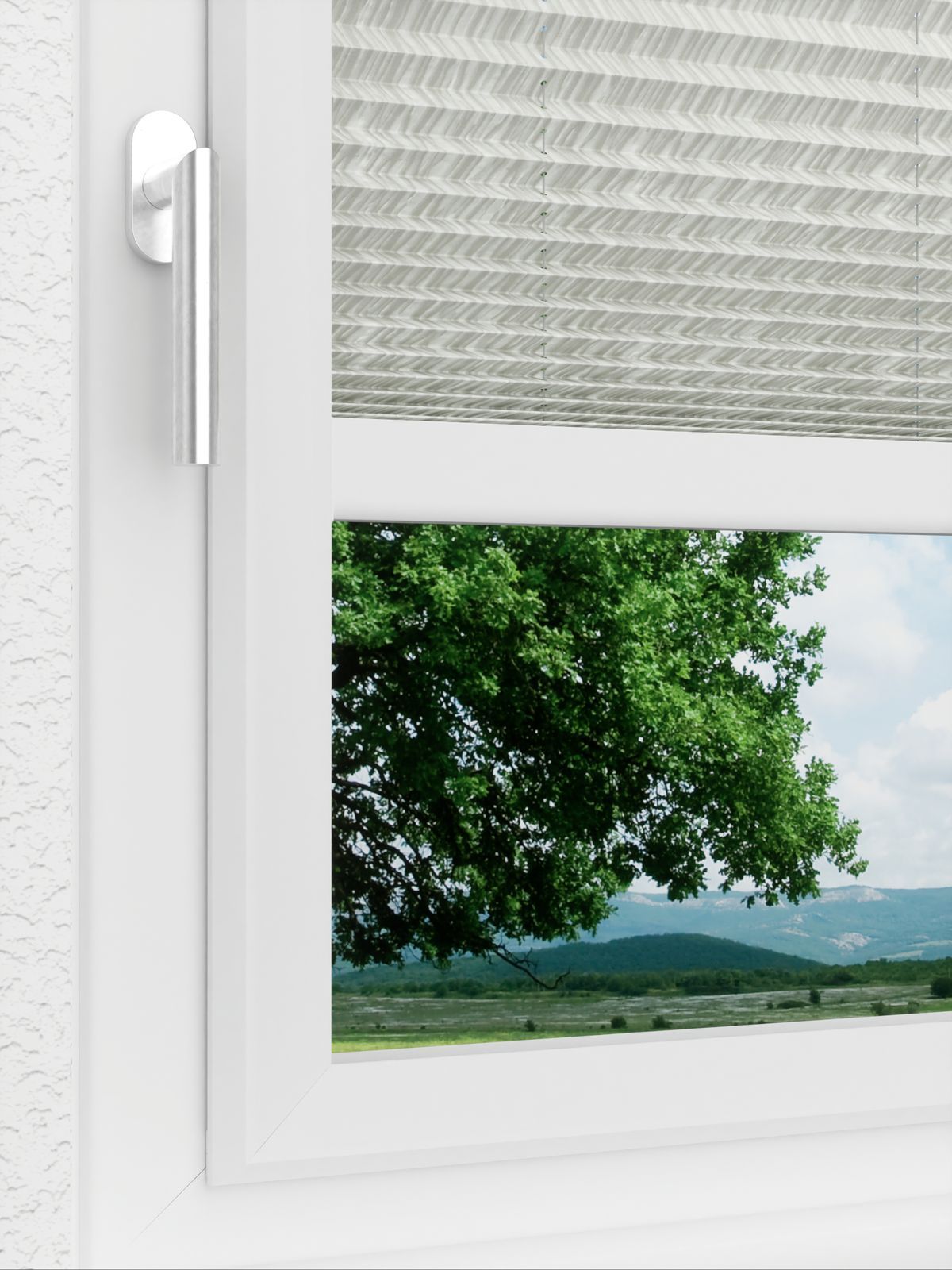 Detailansicht LYSEL HOME Plissee 341A Casandro