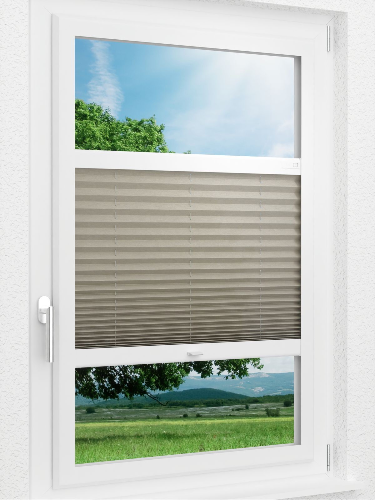 Detailansicht LYSEL HOME Plissee 304A Linn