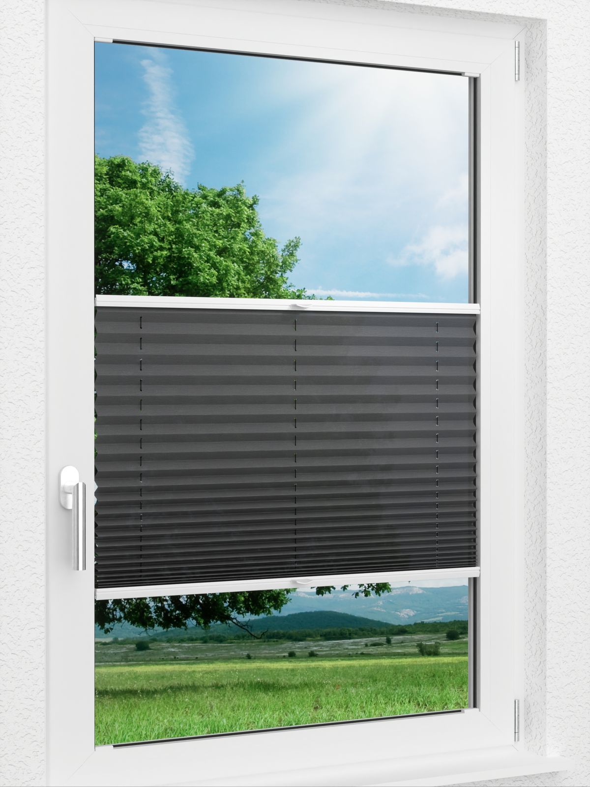 Detailansicht LYSEL HOME Plissee 306A Linn