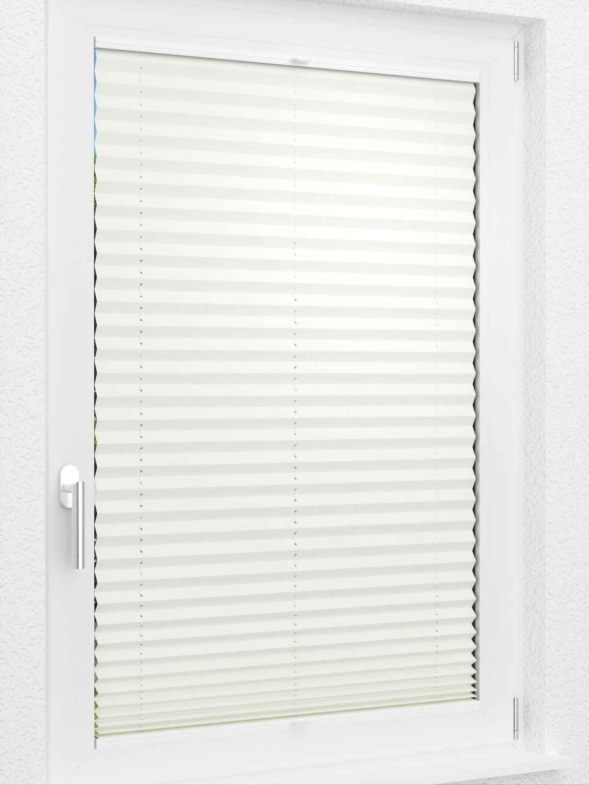 Detailansicht LYSEL HOME Plissee 307A Milla Krepp