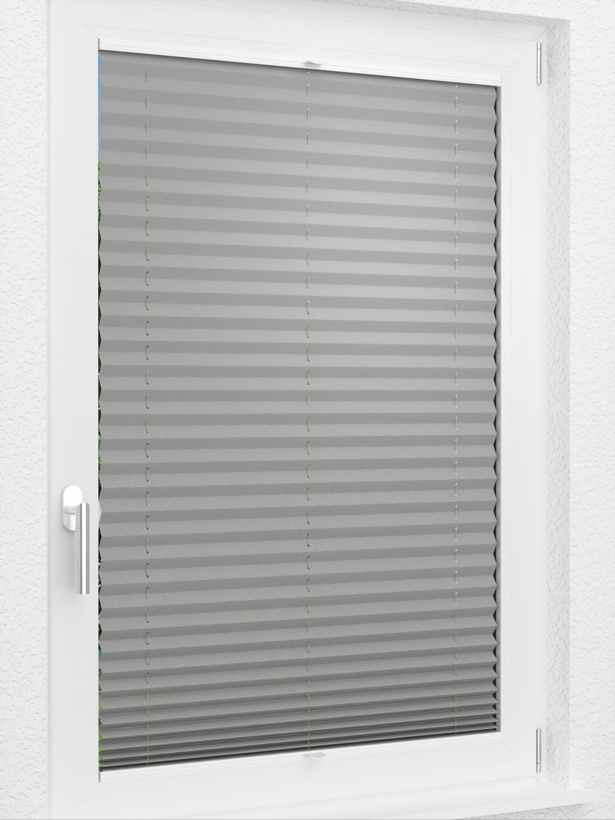 Detailansicht LYSEL HOME Plissee 309A Milla Krepp