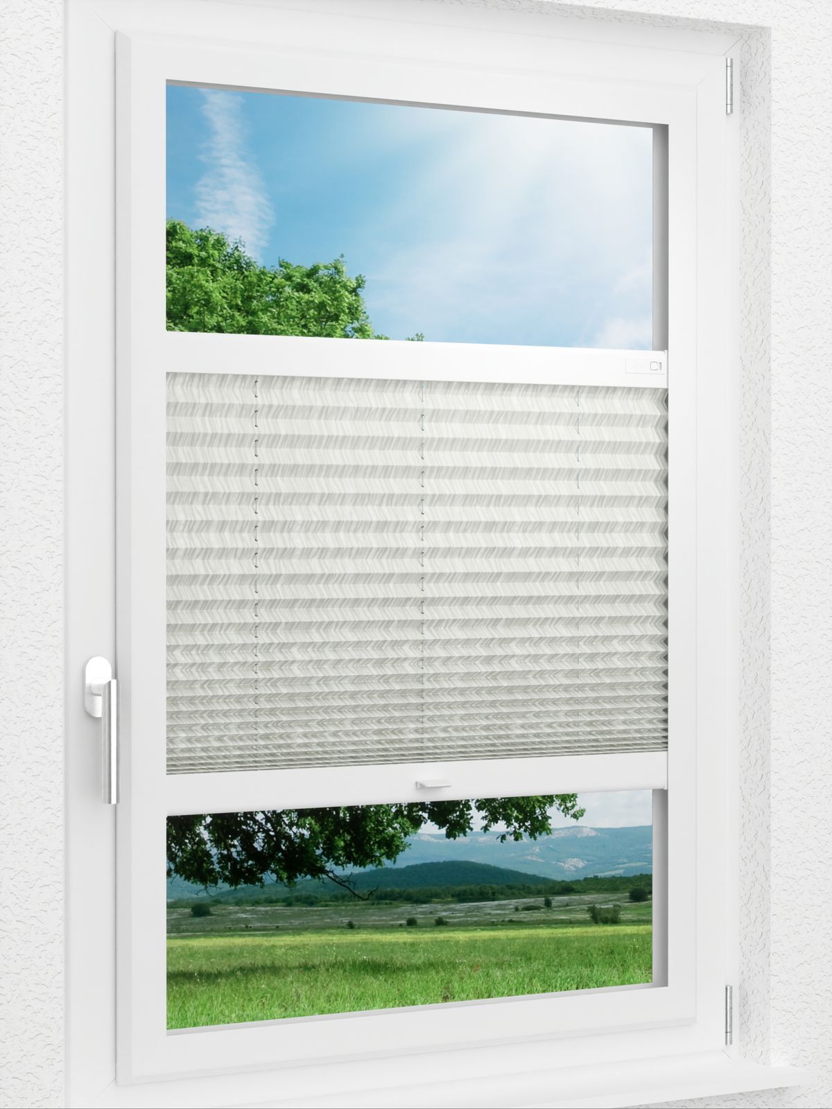 Detailansicht LYSEL HOME Plissee 341A Casandro