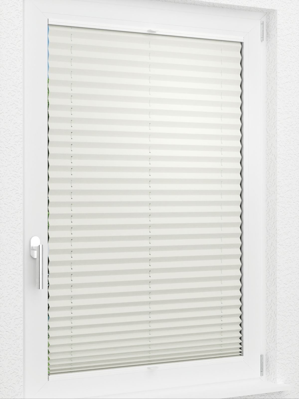 Detailansicht LYSEL HOME Plissee 219B Elva Krepp BO