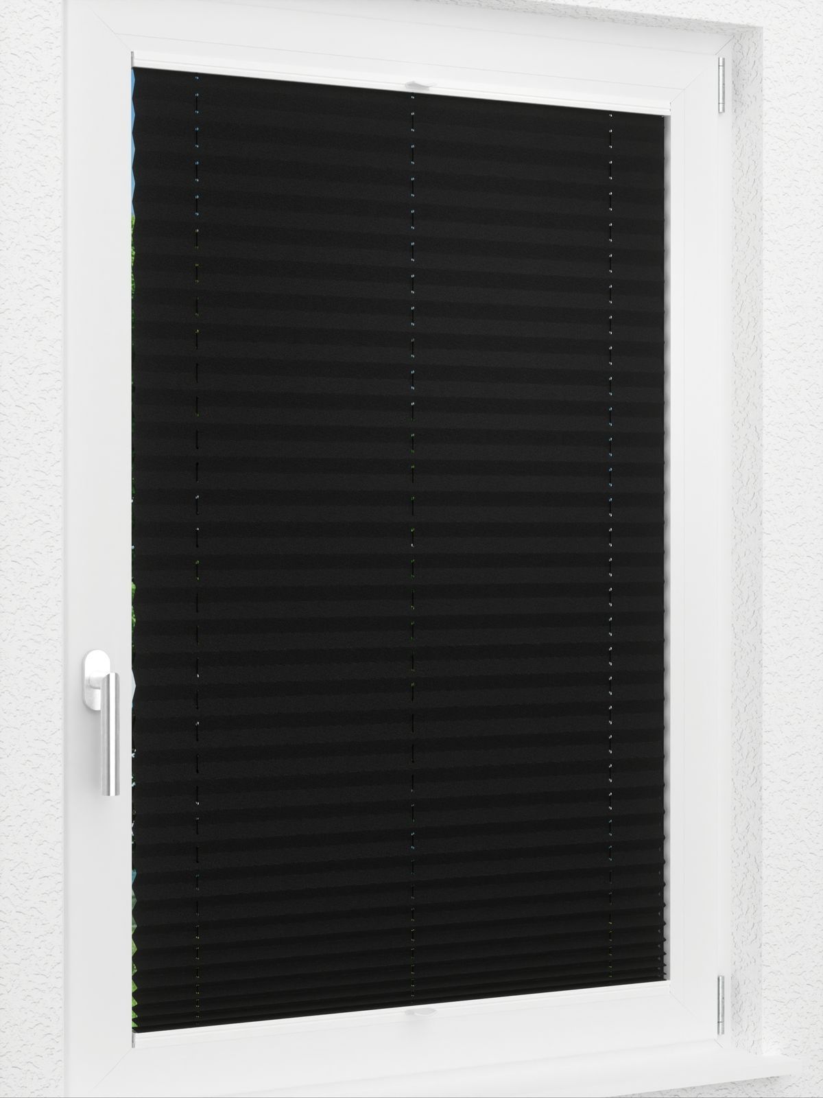 Detailansicht LYSEL HOME Plissee 238B Elva Krepp BO