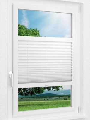 Preview LYSEL HOME Plissee 209B Elva Krepp Pearl 0