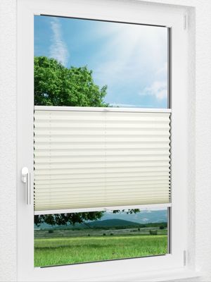 Preview LYSEL HOME Plissee 140B Elva Krepp Pearl 0