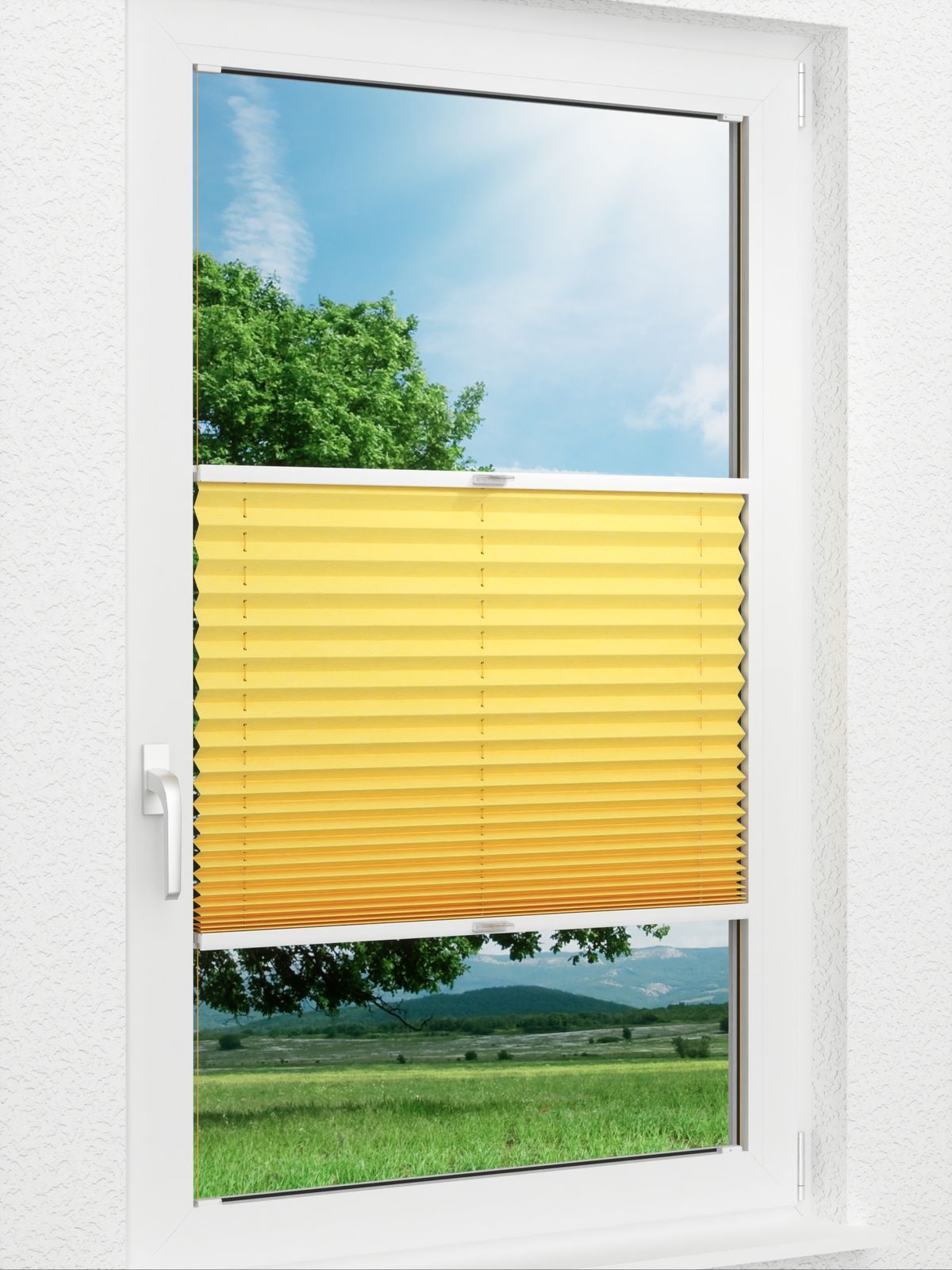 Detailansicht Plissee Crush Color 762vs