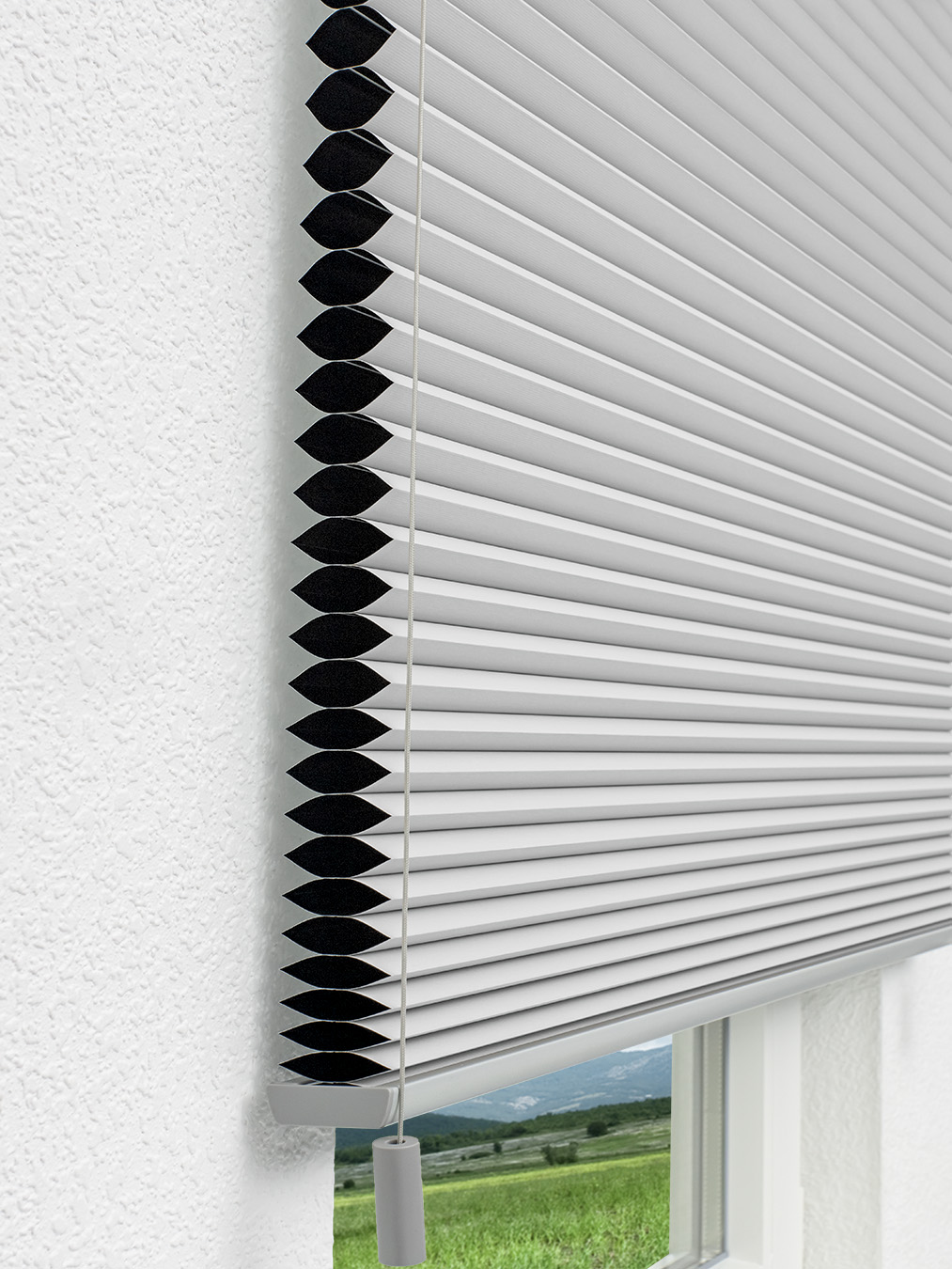 Detailansicht Wabe 45mm Sixangle Dark 1402vs