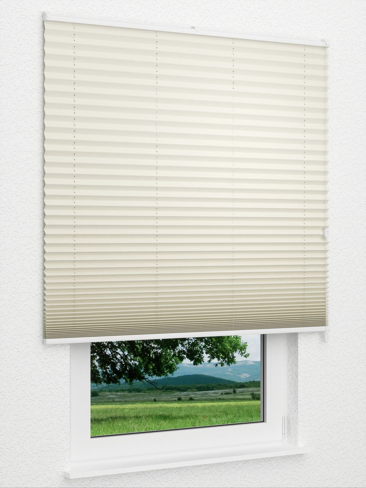 Detailansicht Plissee Krepp B1 1470vs