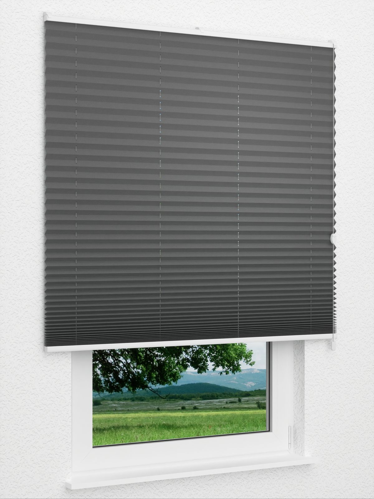 Detailansicht Plissee Krepp B1 1473vs