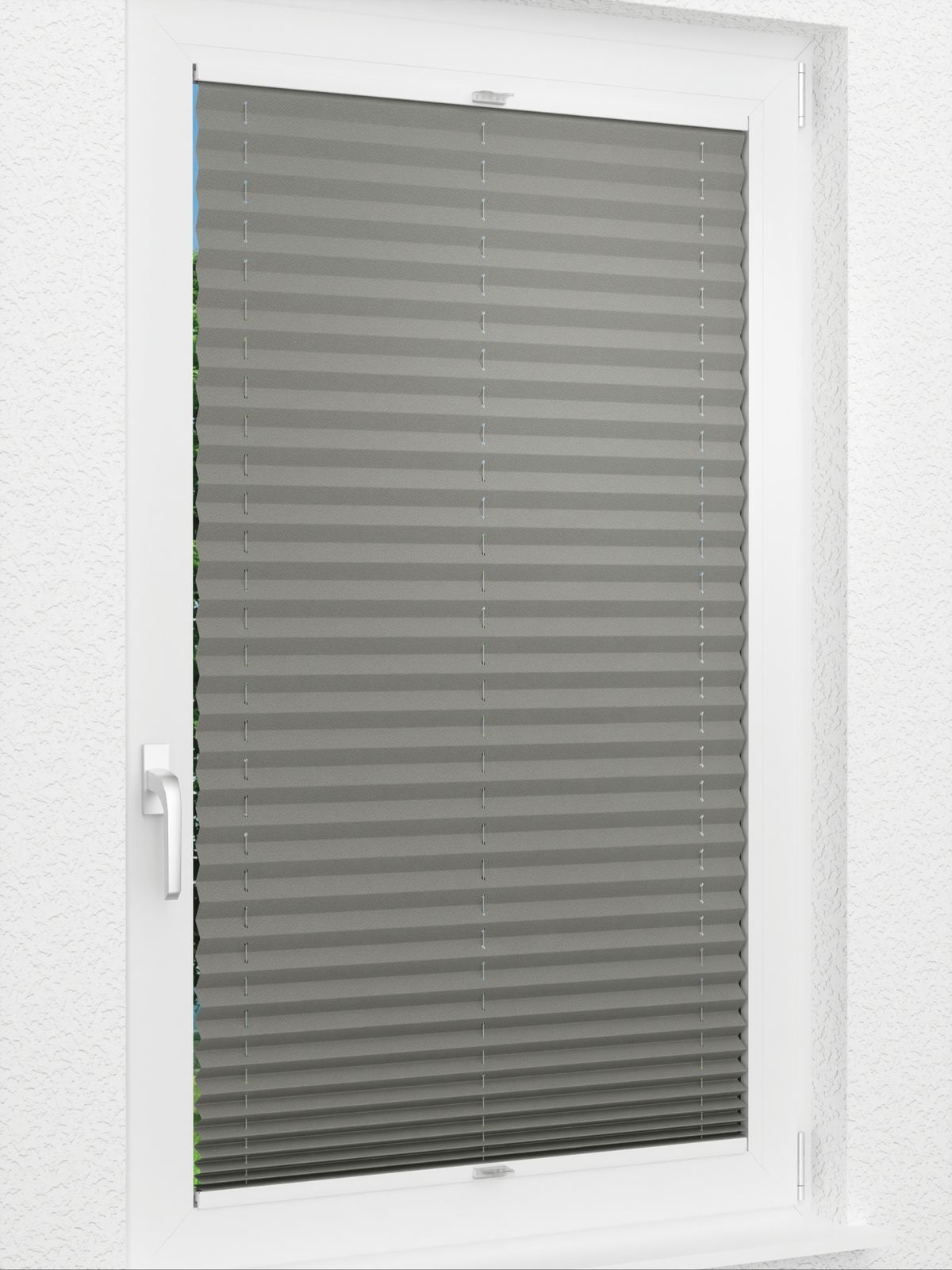 Detailansicht Plissee Color Krepp 1325vs