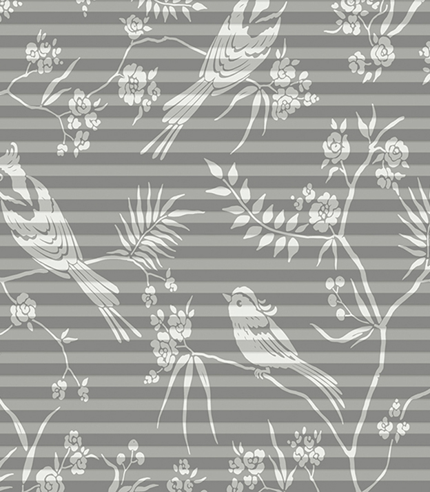Detailansicht DUETTE® Vogel grau 2738 A001