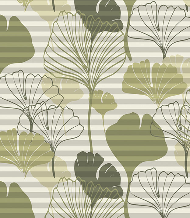 Detailansicht DUETTE® Ginko grün 2736 A001