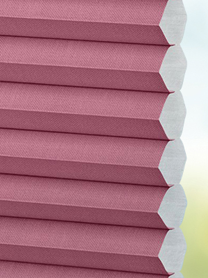 Stoff Plissee Maßanfertigung DUETTE® Elan DuoTone mulberry 5510