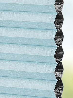 Stoff Plissee Ma&szlig;anfertigung DUETTE® Elan Darkening baby blue 2137