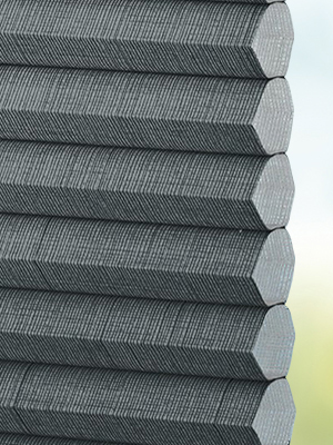 Stoff Plissee Ma&szlig;anfertigung DUETTE® Batiste raven 7131