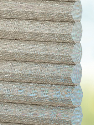 Stoff Plissee Ma&szlig;anfertigung DUETTE® Batiste sheer beige 4440