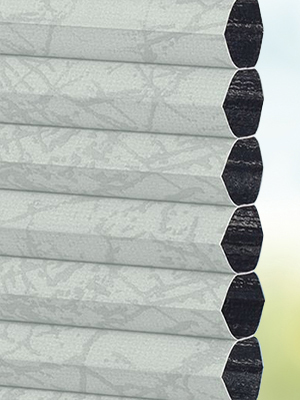 Stoff Plissee Ma&szlig;anfertigung DUETTE® Montana Darkening dolphin 0633