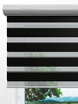 Doppelrollo Laon_33203ro Fensteransicht