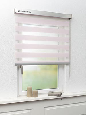 Doppelrollo Zapopan 71-06ro Fensteransicht