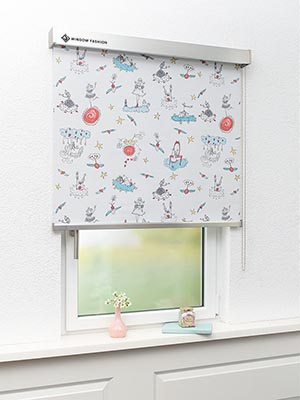 Rollo Kids 75-02ro Fensteransicht